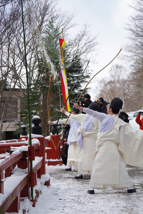 日光二荒山神社中宮祠 武射祭が行われます